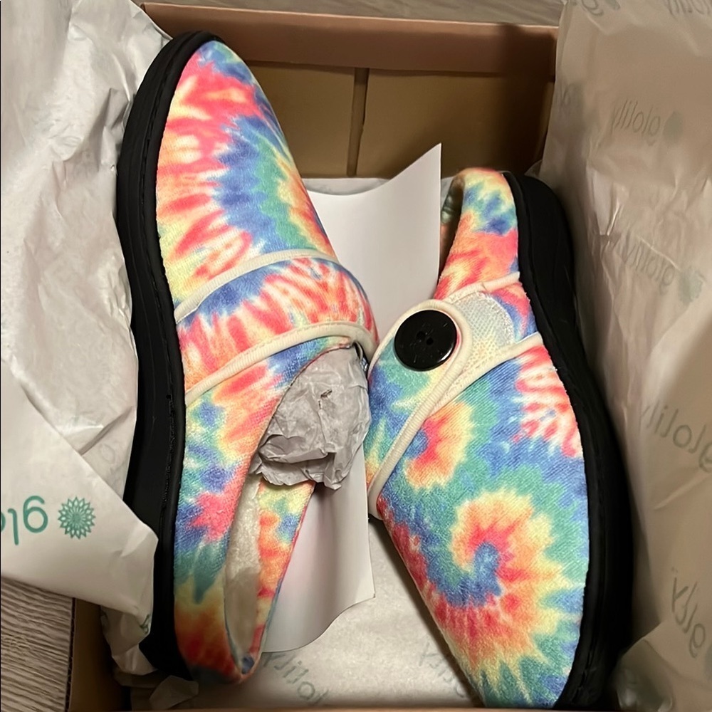 Tie-Dye Slip-On Shoes